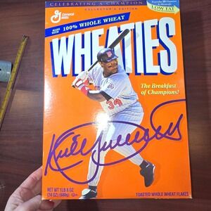 Kirby Puckett Collector's Wheaties Cereal Box UNOPENED‎ Minnesota Twins VINTAGE